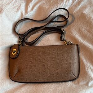 Elegant Tan Wristlet